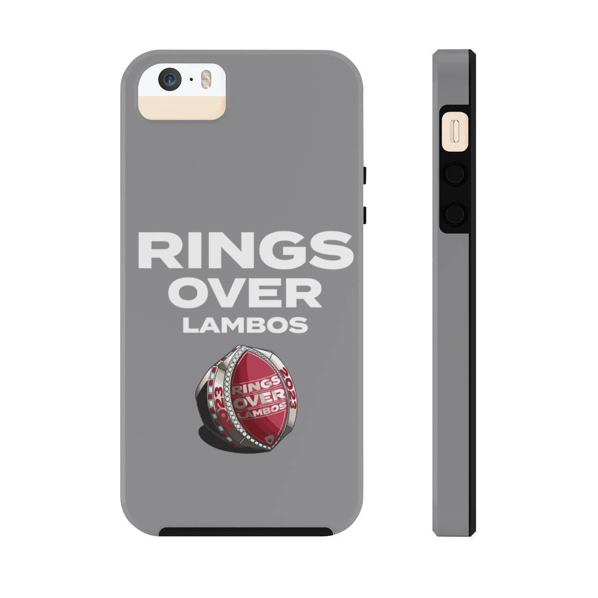 RINGS OVER LAMBOS "BIG RINGS" Tough Phone Case