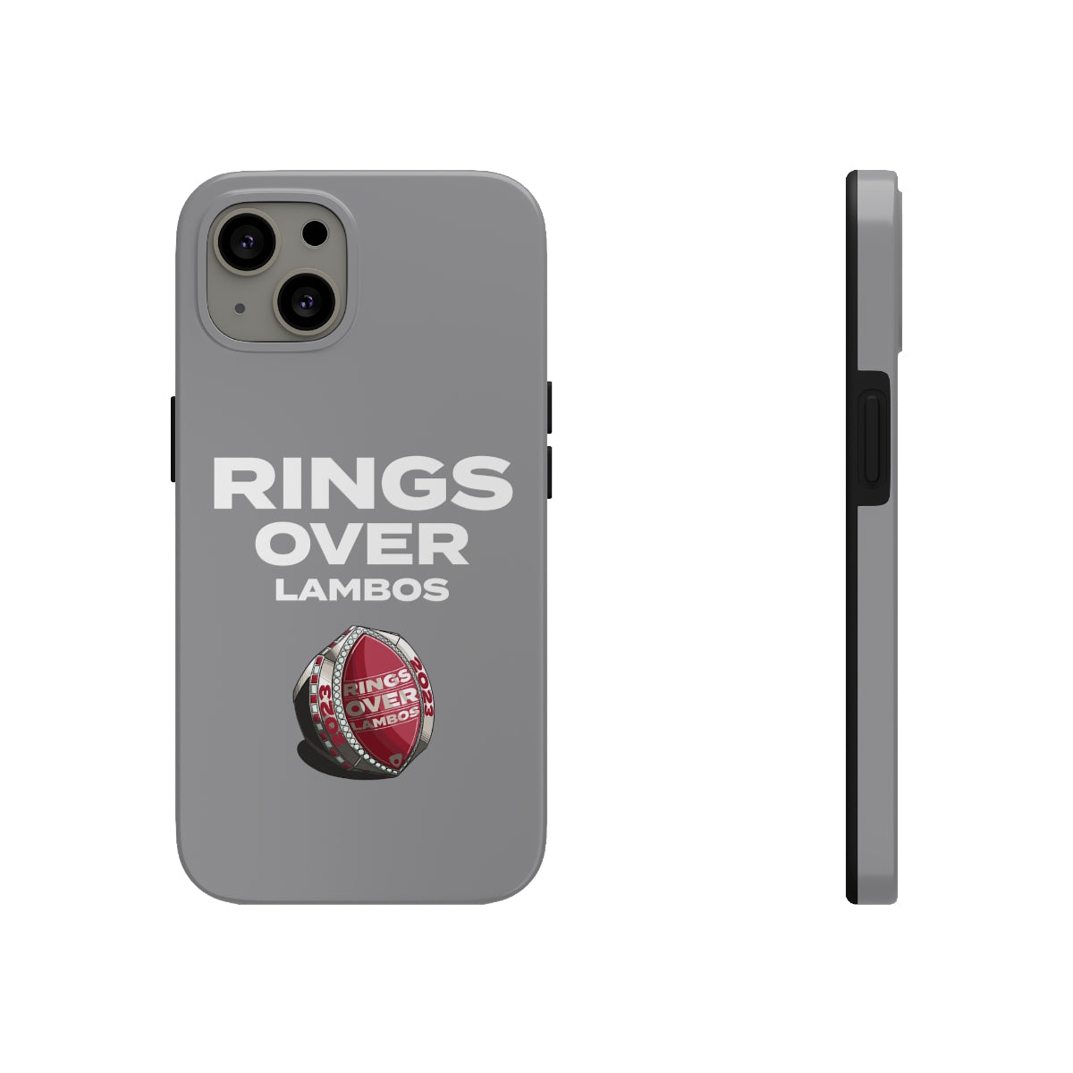 RINGS OVER LAMBOS "BIG RINGS" Tough Phone Case
