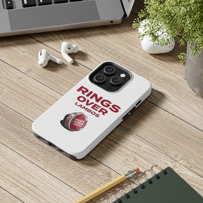 RINGS OVER LAMBOS "BIG RINGS" Tough Phone Case