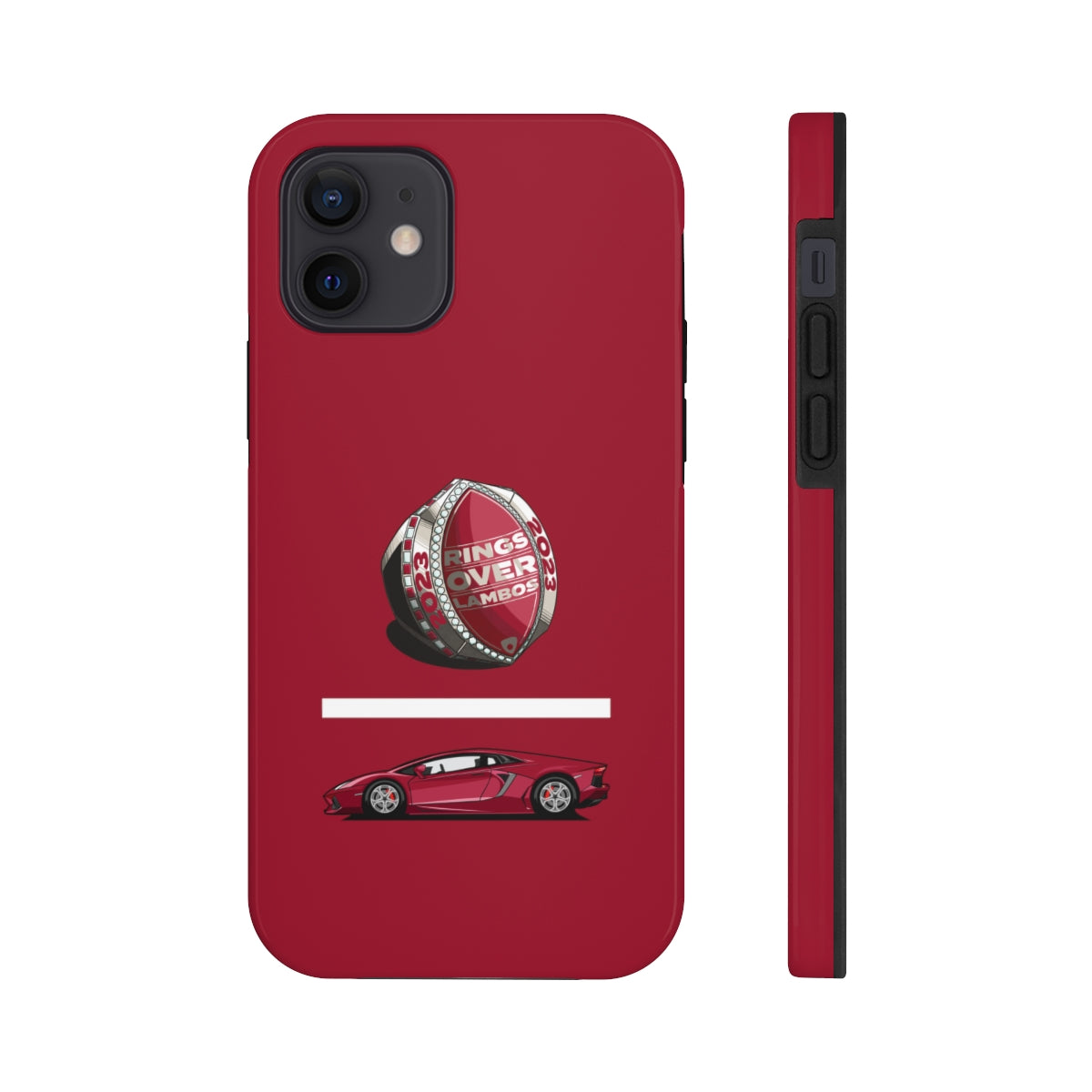 RINGS OVER LAMBOS "Equation" Tough Phone Case