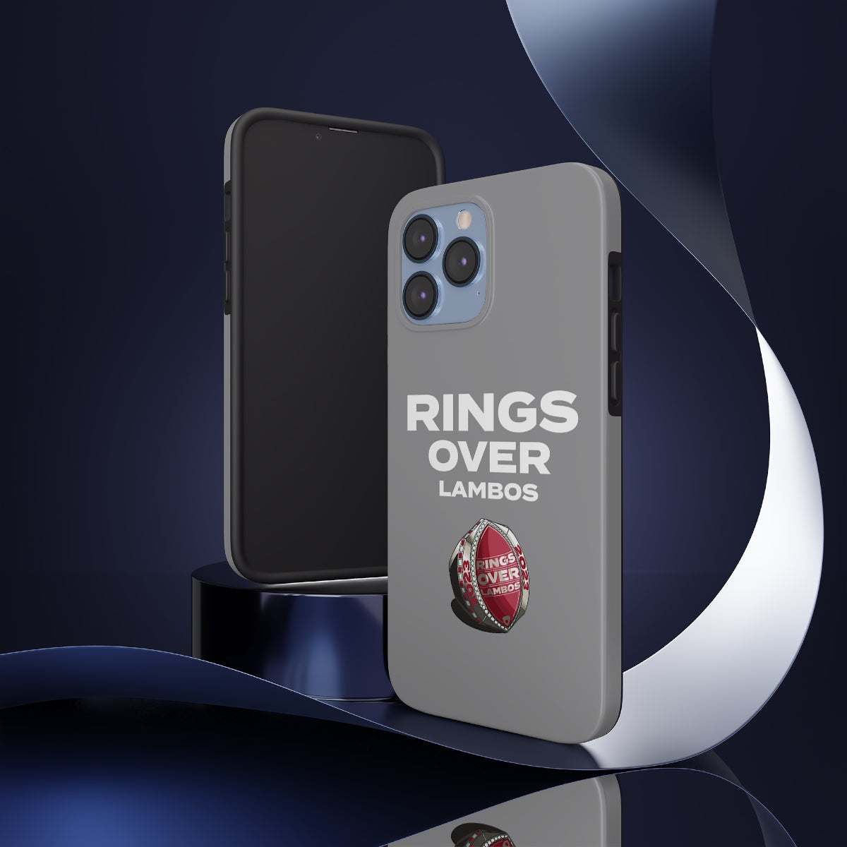 RINGS OVER LAMBOS "BIG RINGS" Tough Phone Case