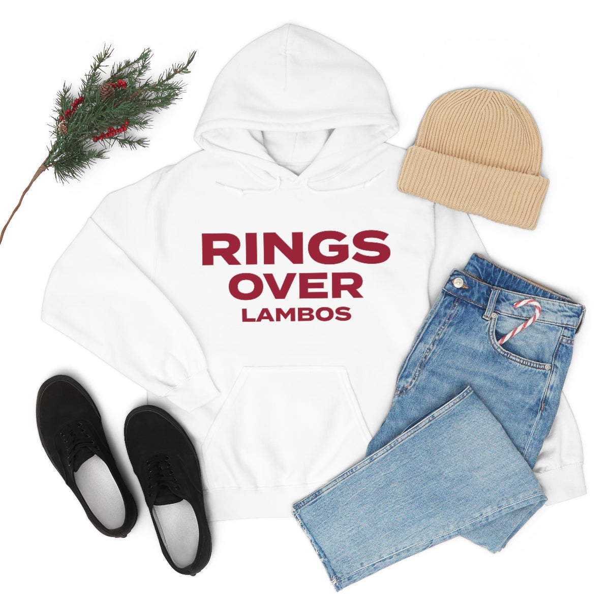 RINGS OVER LAMBOS "BIG RINGS" Hoodie