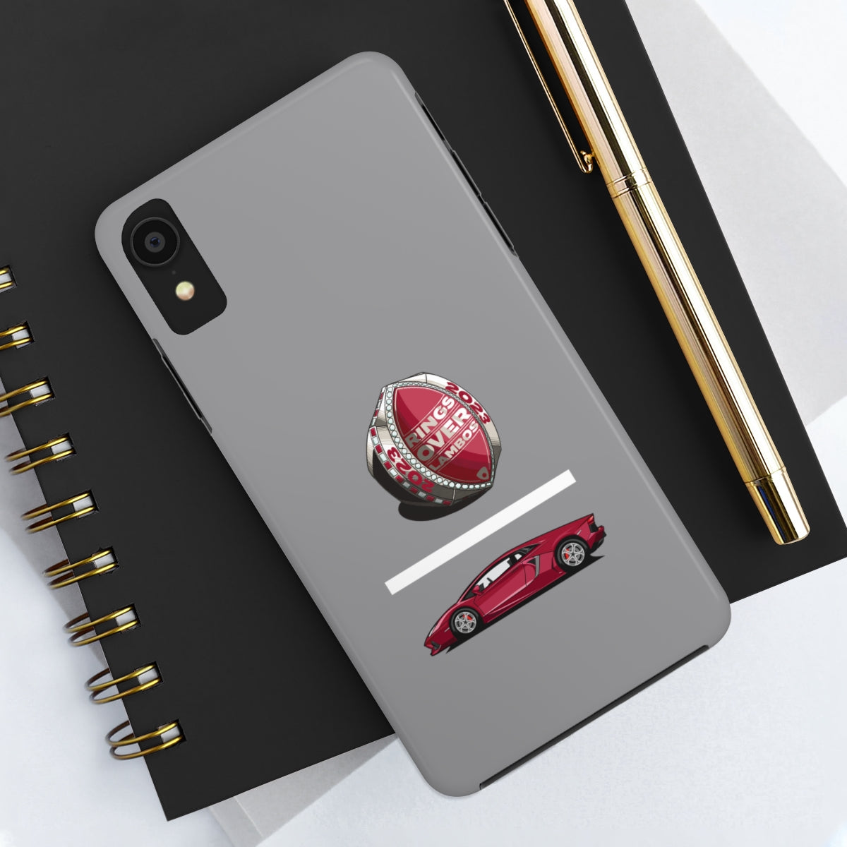 RINGS OVER LAMBOS "Equation" Tough Phone Case