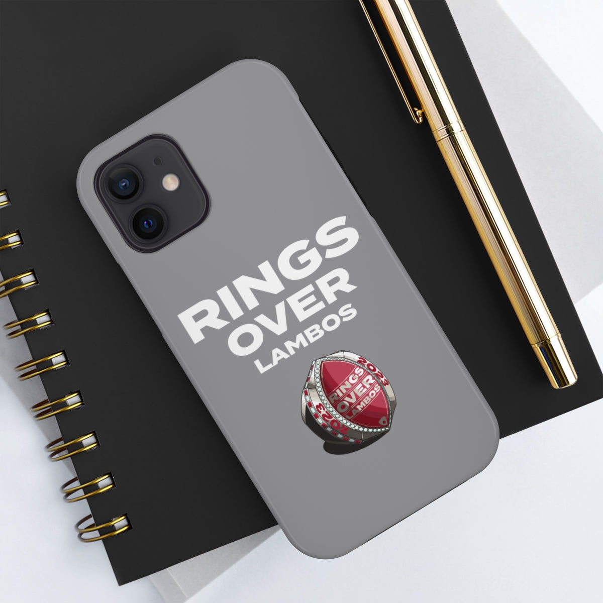 RINGS OVER LAMBOS "BIG RINGS" Tough Phone Case