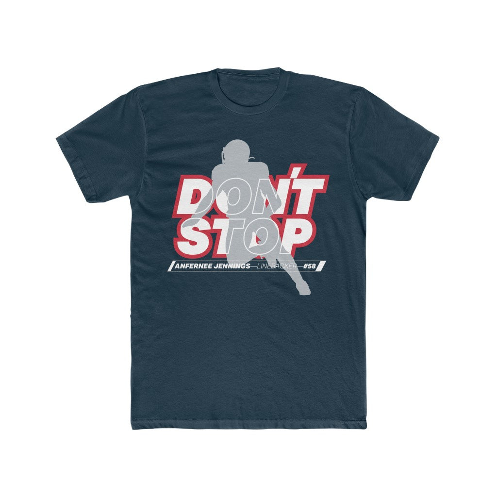 Anfernee Jennings "Don't Stop" T-shirt Navy