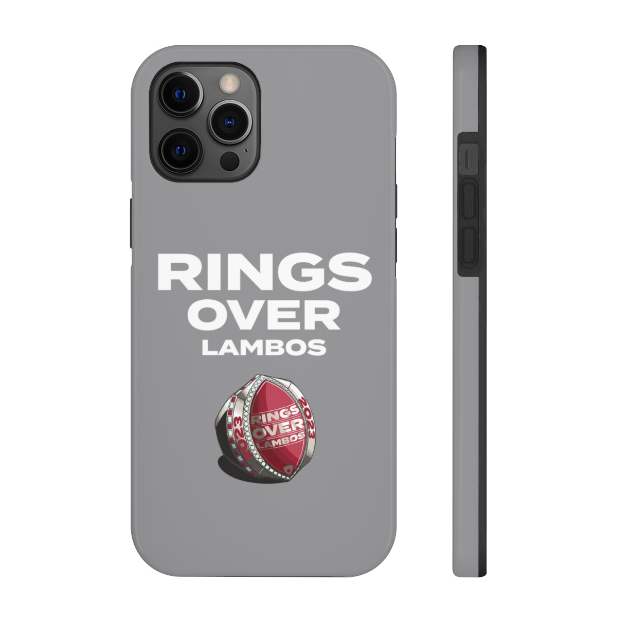 RINGS OVER LAMBOS "BIG RINGS" Tough Phone Case