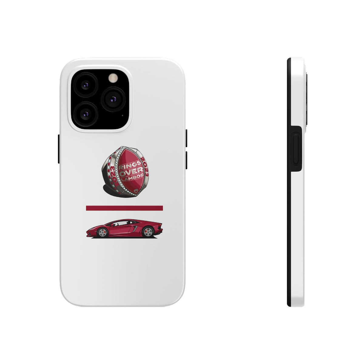 RINGS OVER LAMBOS "Equation" Tough Phone Case