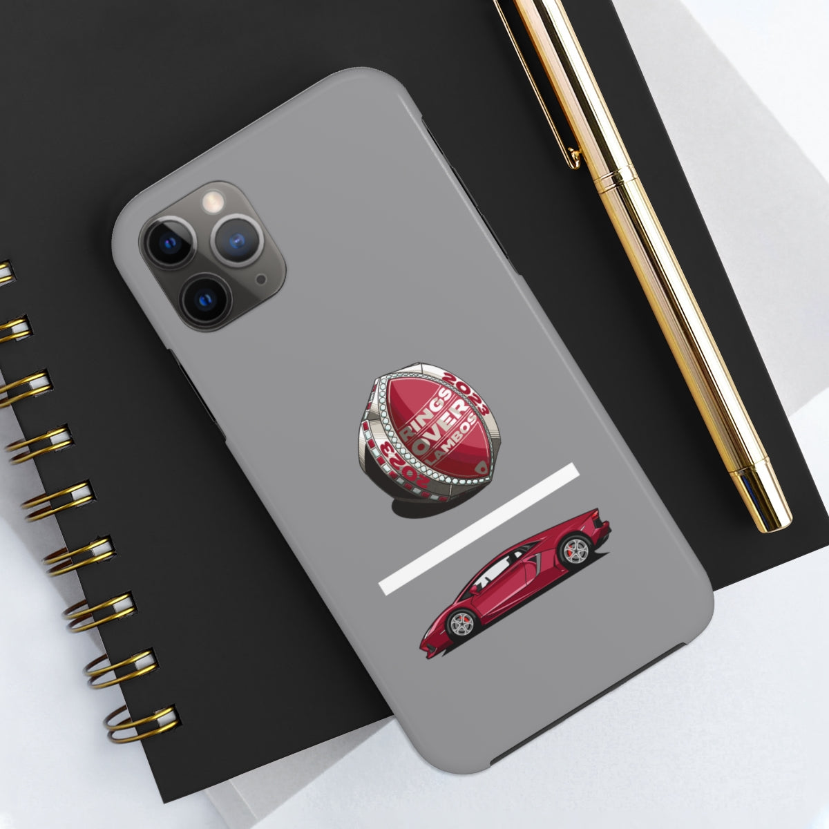 RINGS OVER LAMBOS "Equation" Tough Phone Case