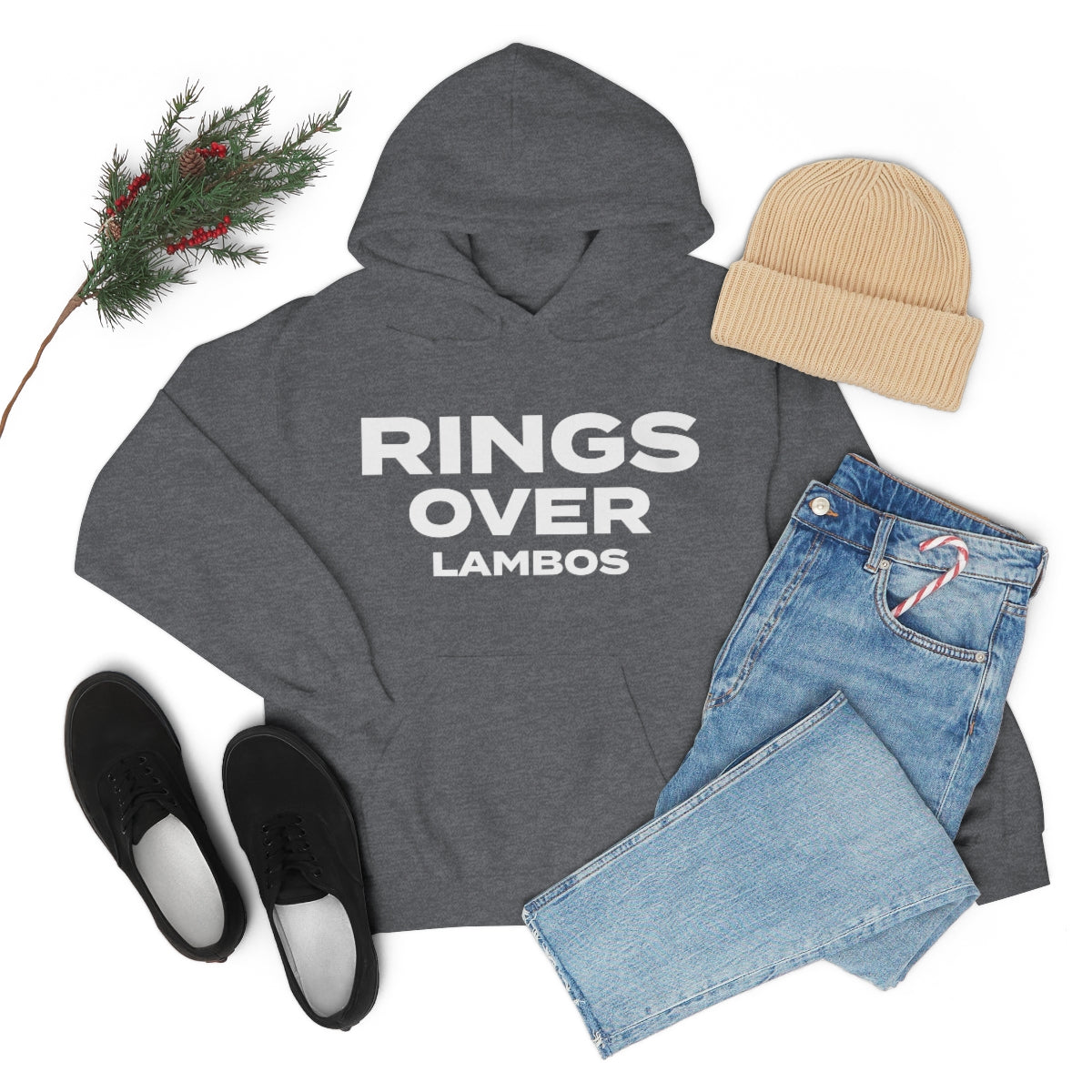 RINGS OVER LAMBOS "BIG RINGS" Hoodie