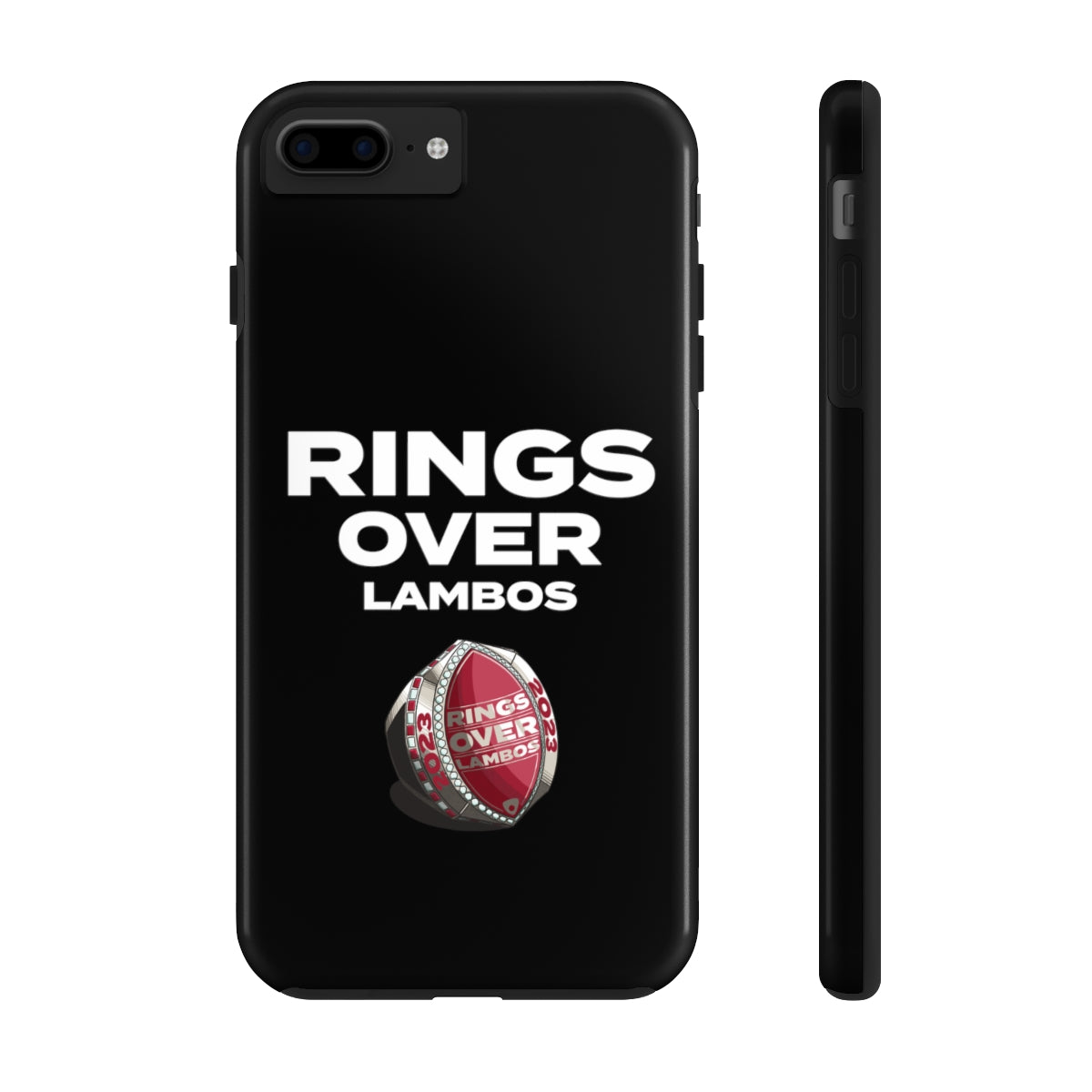RINGS OVER LAMBOS "BIG RINGS" Tough Phone Case