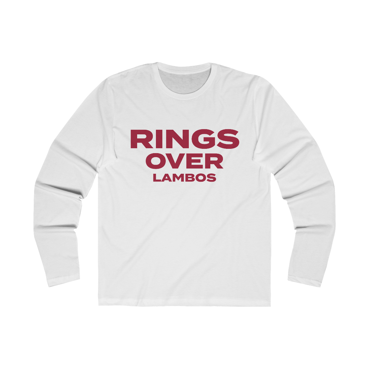RINGS OVER LAMBOS "BIG RINGS" LS T-Shirt