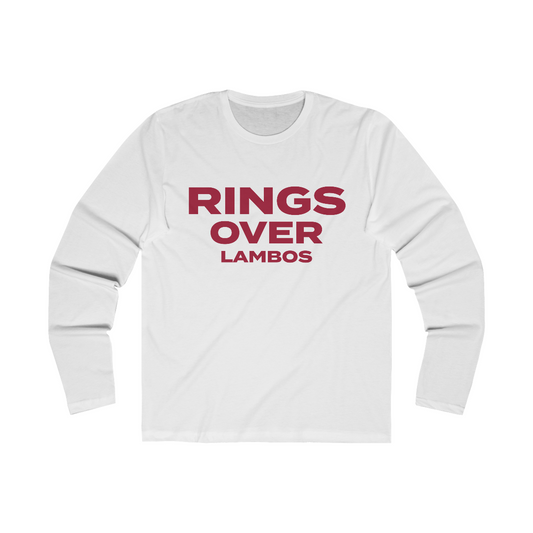 RINGS OVER LAMBOS "BIG RINGS" LS T-Shirt