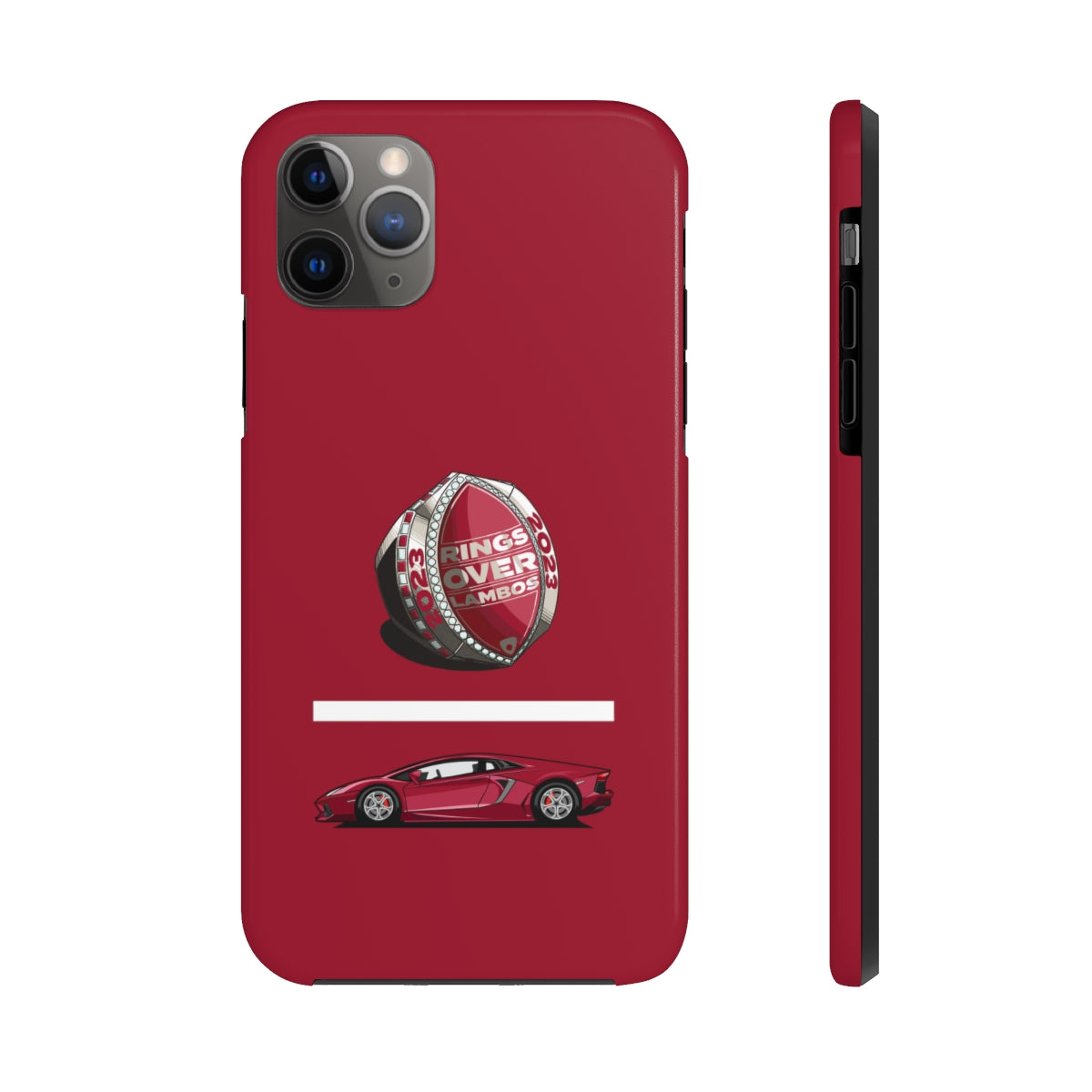 RINGS OVER LAMBOS "Equation" Tough Phone Case