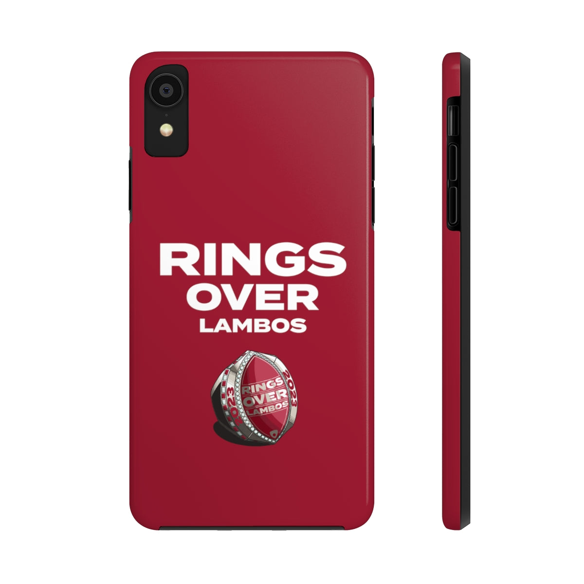 RINGS OVER LAMBOS "BIG RINGS" Tough Phone Case