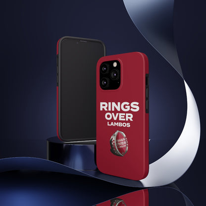 RINGS OVER LAMBOS "BIG RINGS" Tough Phone Case