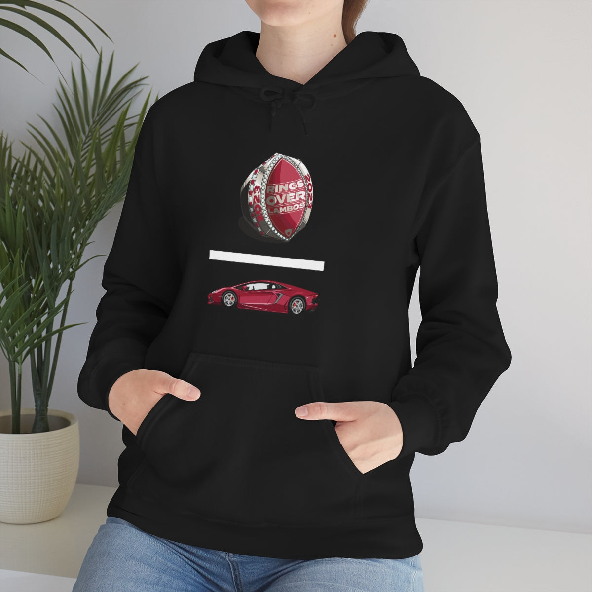 RINGS OVER LAMBOS "Equation" Hoodie