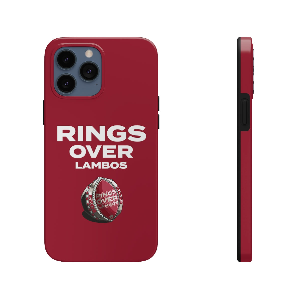 RINGS OVER LAMBOS "BIG RINGS" Tough Phone Case