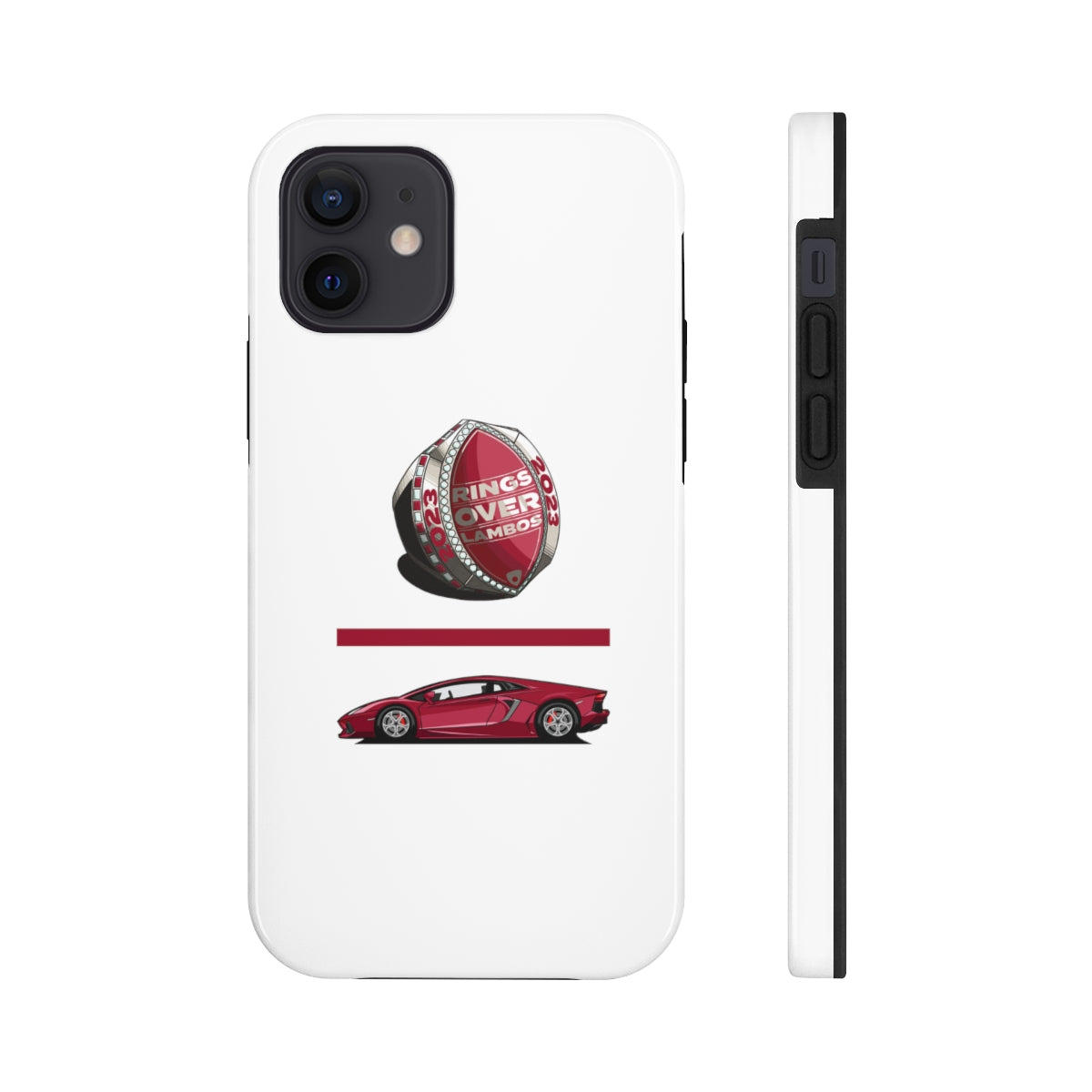 RINGS OVER LAMBOS "Equation" Tough Phone Case