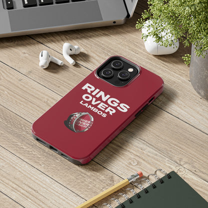 RINGS OVER LAMBOS "BIG RINGS" Tough Phone Case