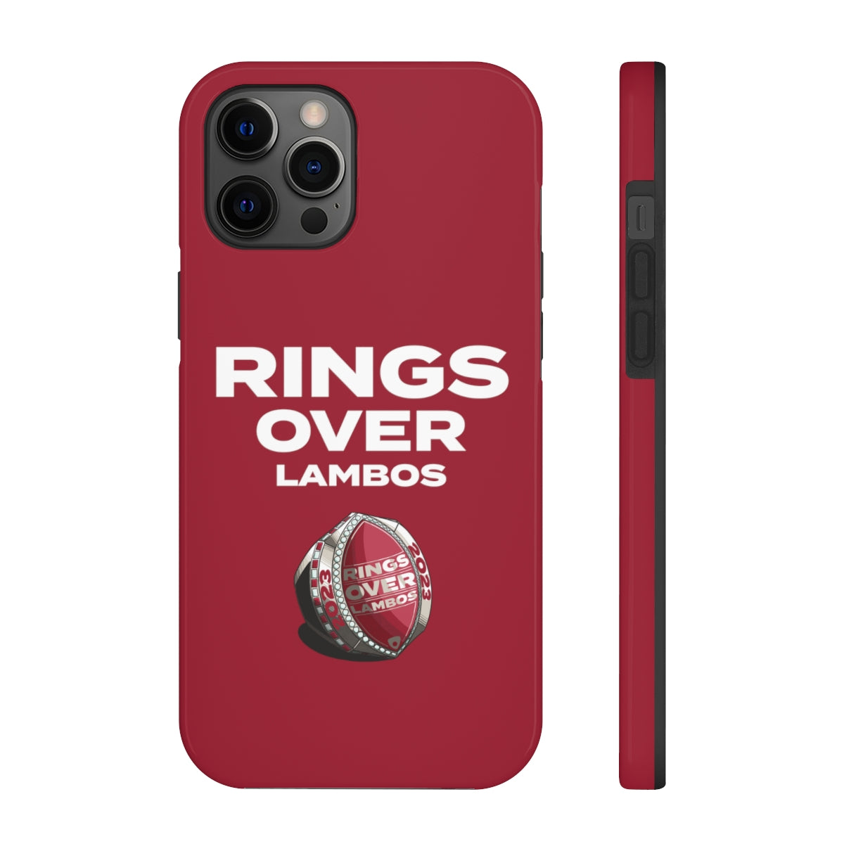 RINGS OVER LAMBOS "BIG RINGS" Tough Phone Case