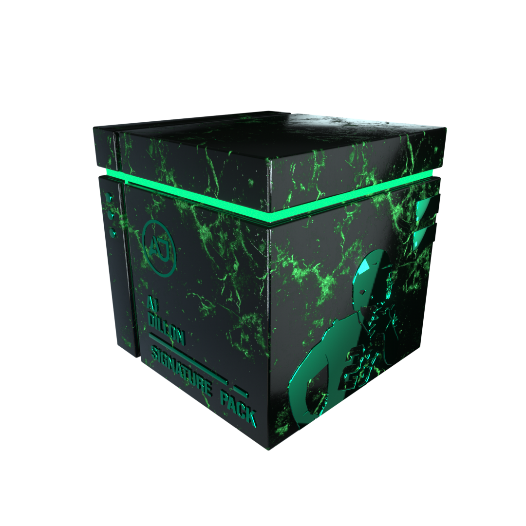 AJ Dillon "First Pro Game" Signature Pack