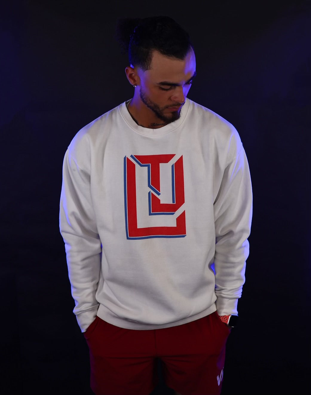 Lenny Torres "Logo" Pullover White