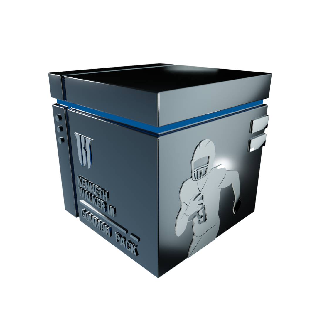 Kenneth Walker III "First Pro Game" Common Pack