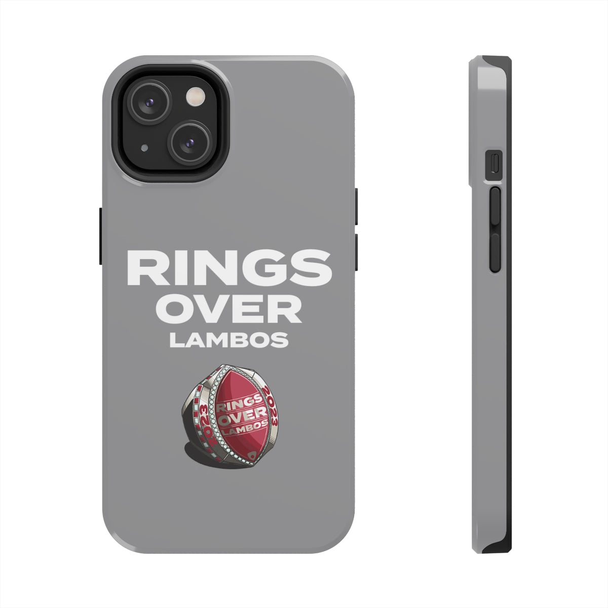 RINGS OVER LAMBOS "BIG RINGS" Tough Phone Case
