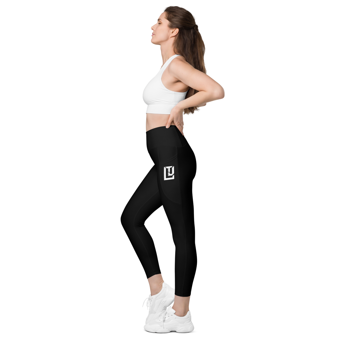 Lenny Torres "Logo" Leggings with Pockets