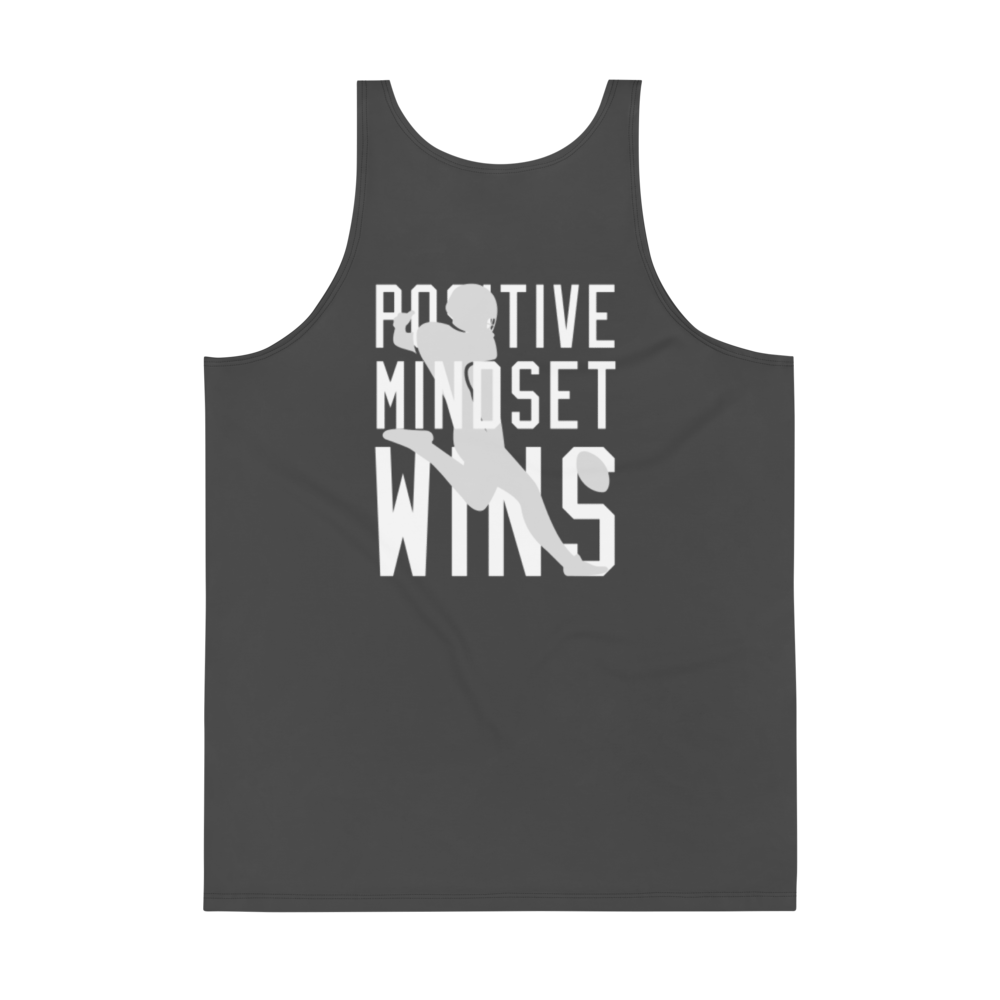 Rigo Sanchez "Positive Mindset Wins" Tank Top Grey