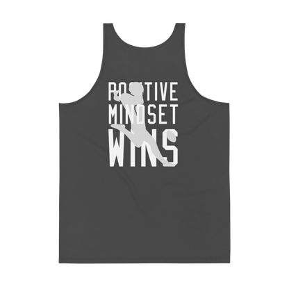 Rigo Sanchez "Positive Mindset Wins" Tank Top Grey