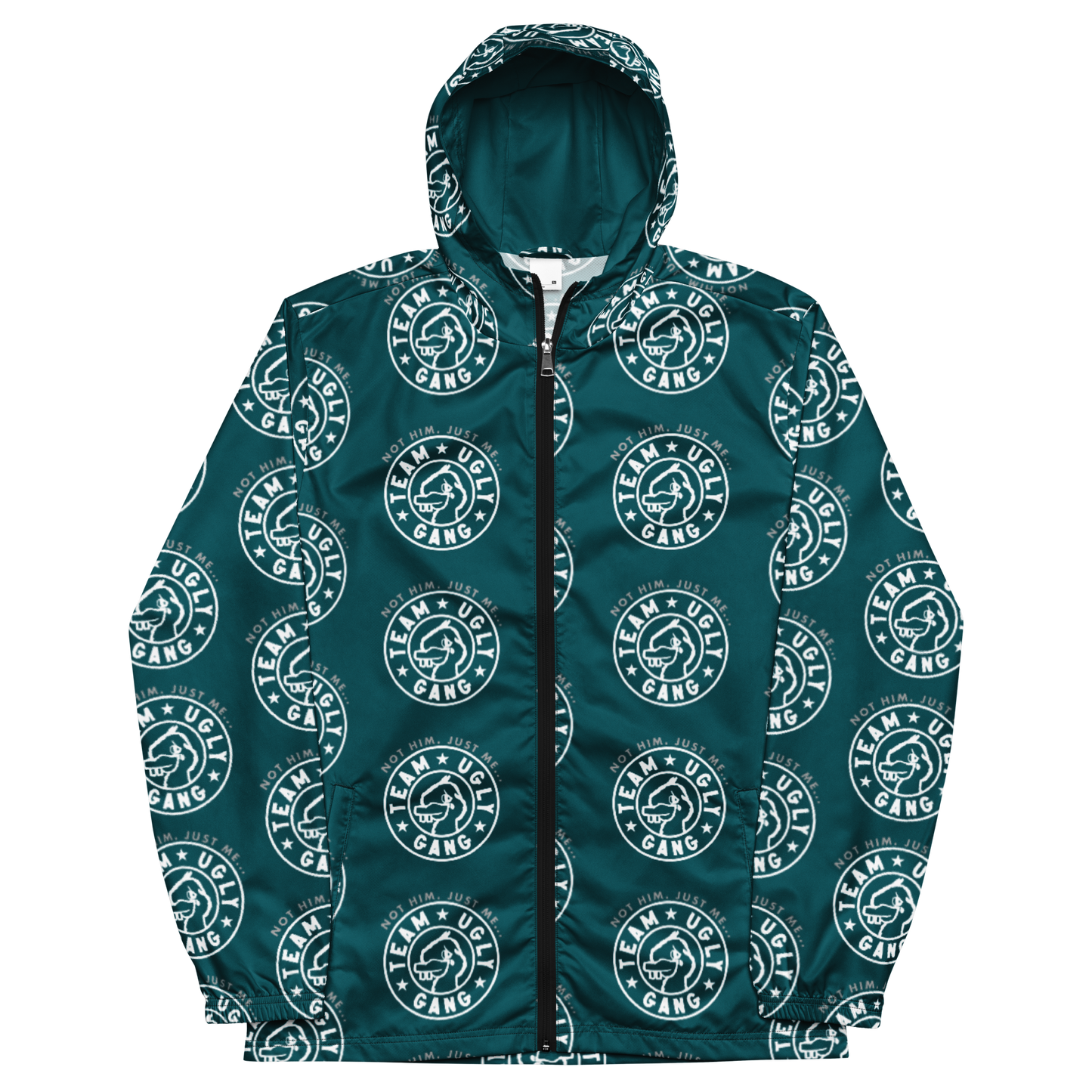 Foyesade Oluokun "Not Him. Just Me..." Windbreaker Jacket Teal