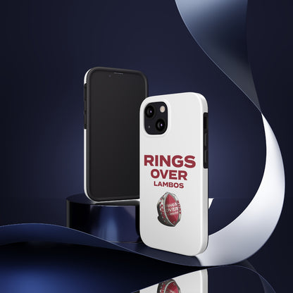 RINGS OVER LAMBOS "BIG RINGS" Tough Phone Case