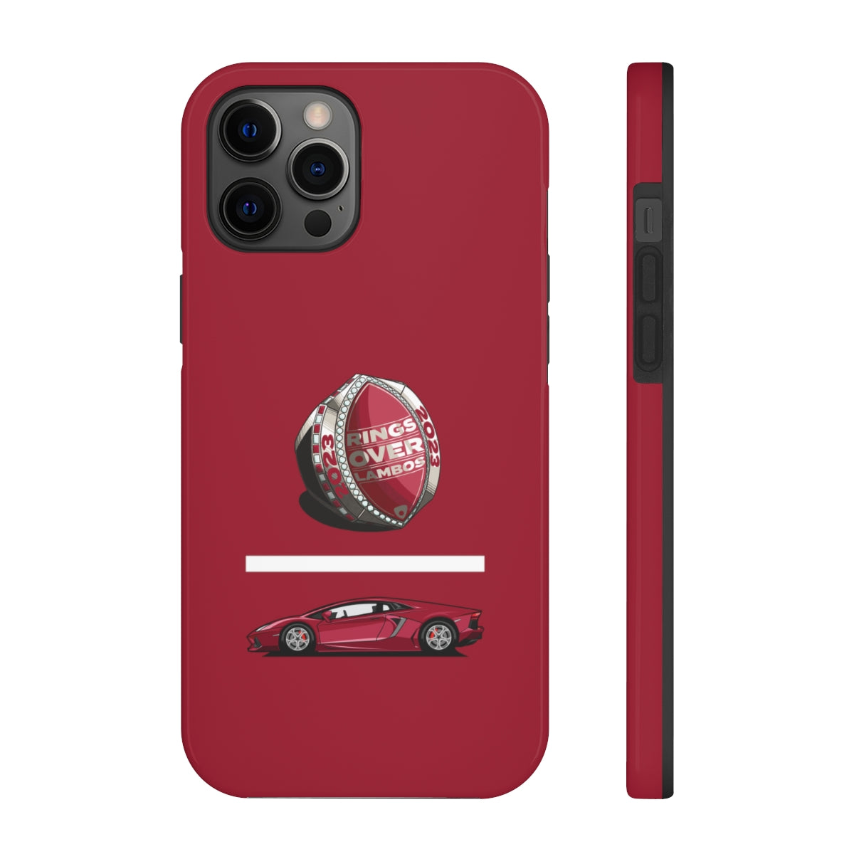RINGS OVER LAMBOS "Equation" Tough Phone Case