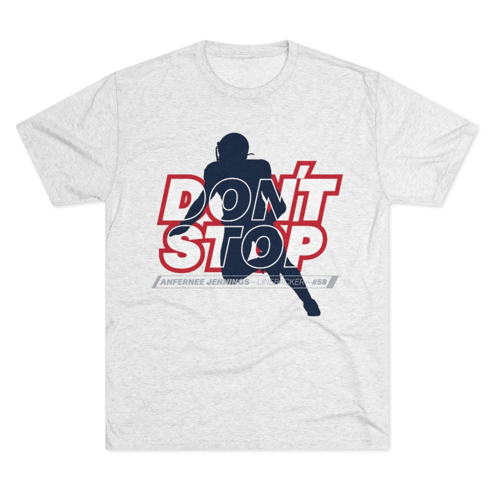 Anfernee Jennings "Don't Stop" T-shirt White