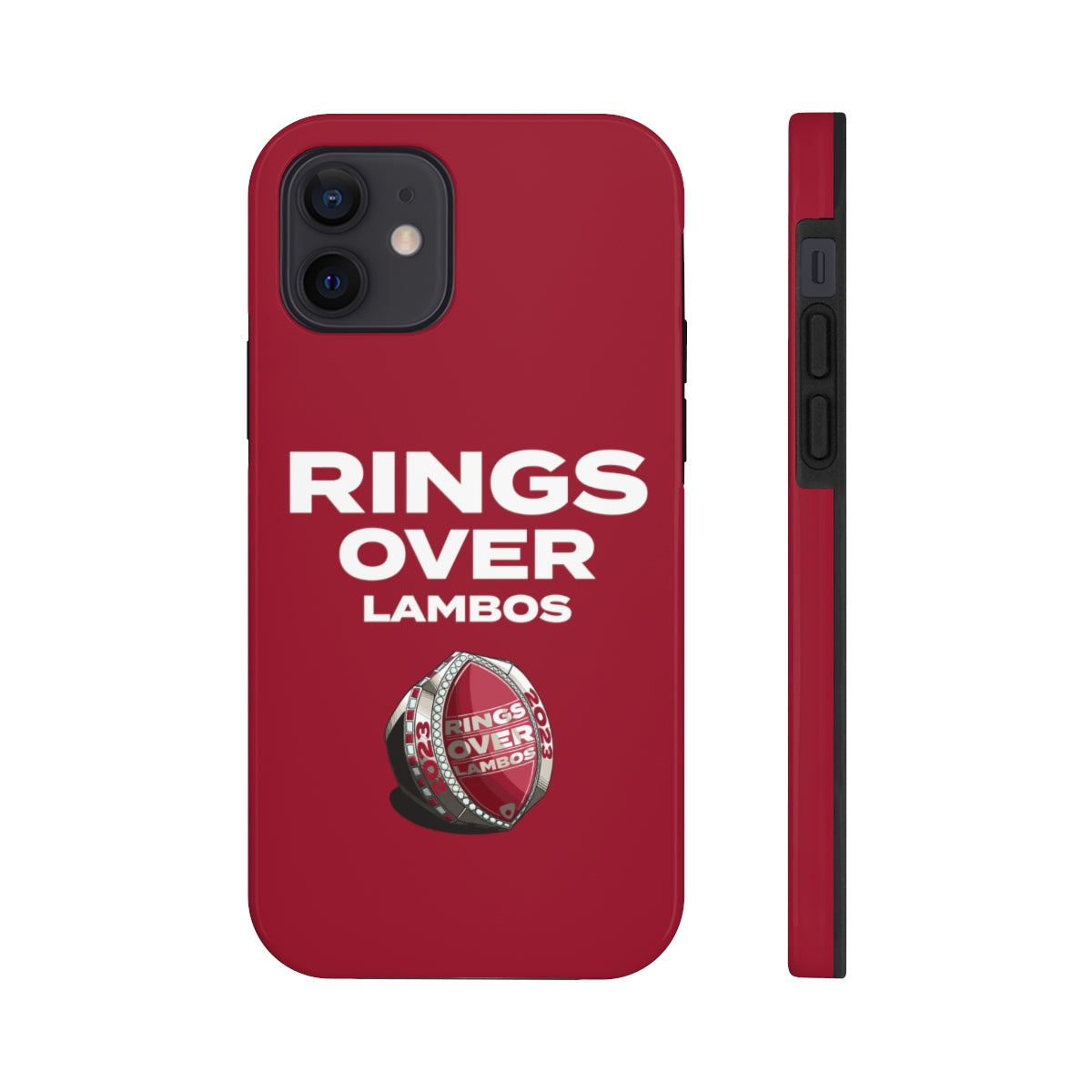 RINGS OVER LAMBOS "BIG RINGS" Tough Phone Case