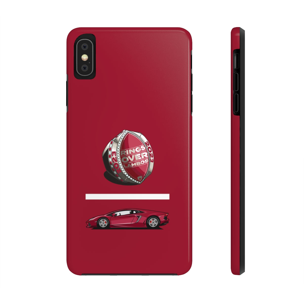 RINGS OVER LAMBOS "Equation" Tough Phone Case