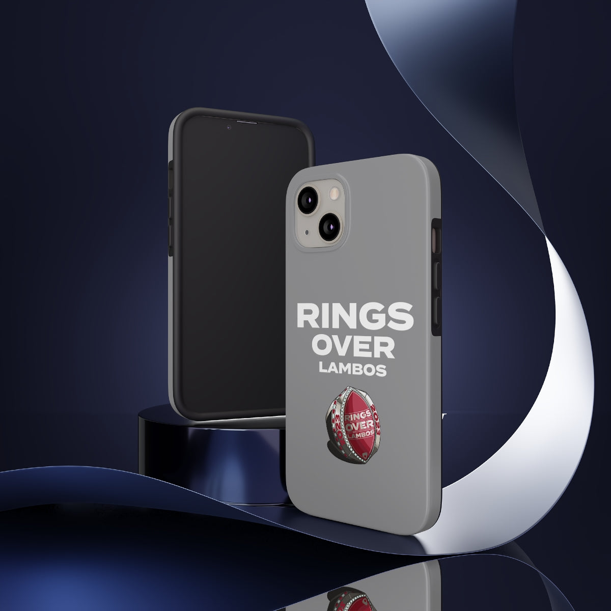 RINGS OVER LAMBOS "BIG RINGS" Tough Phone Case