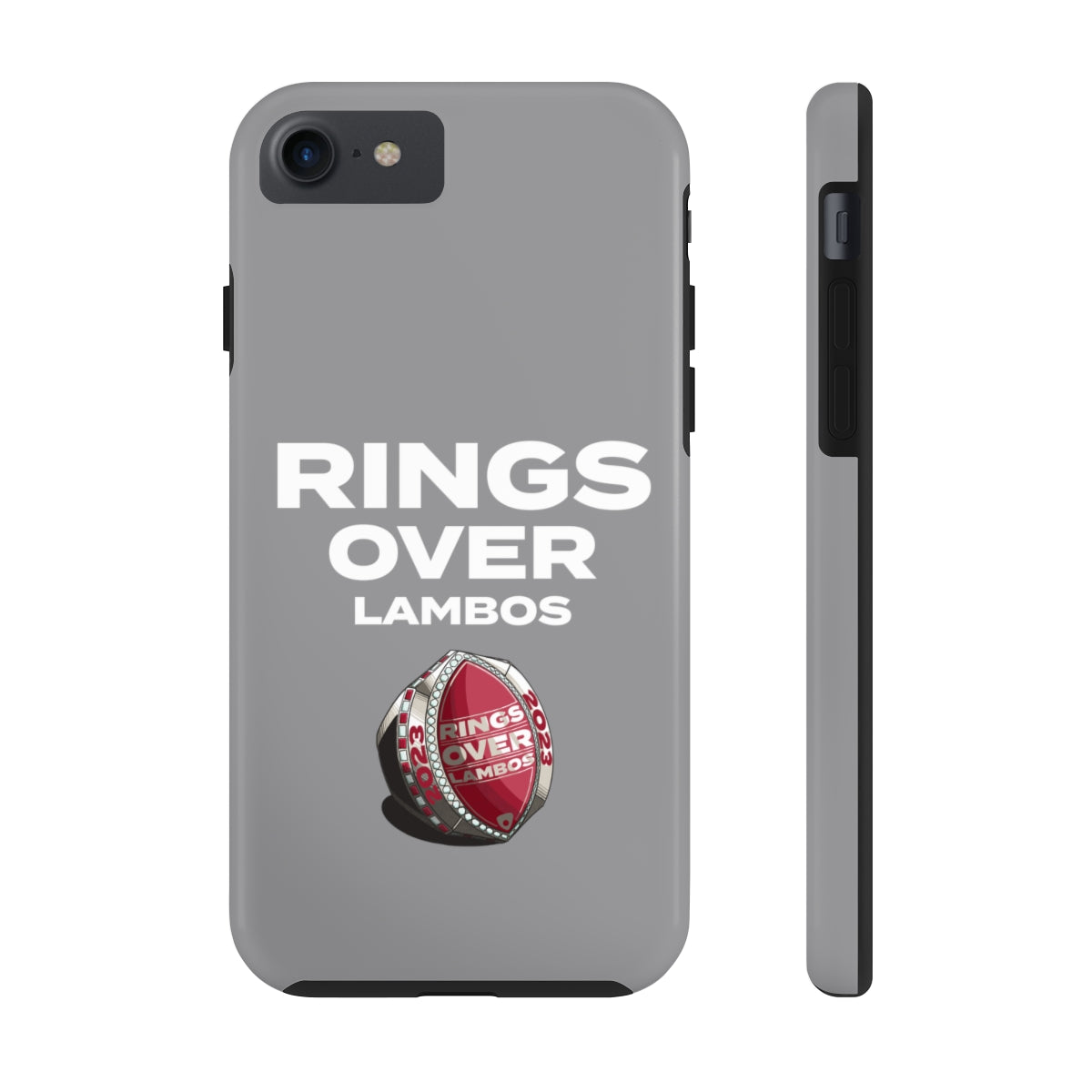 RINGS OVER LAMBOS "BIG RINGS" Tough Phone Case