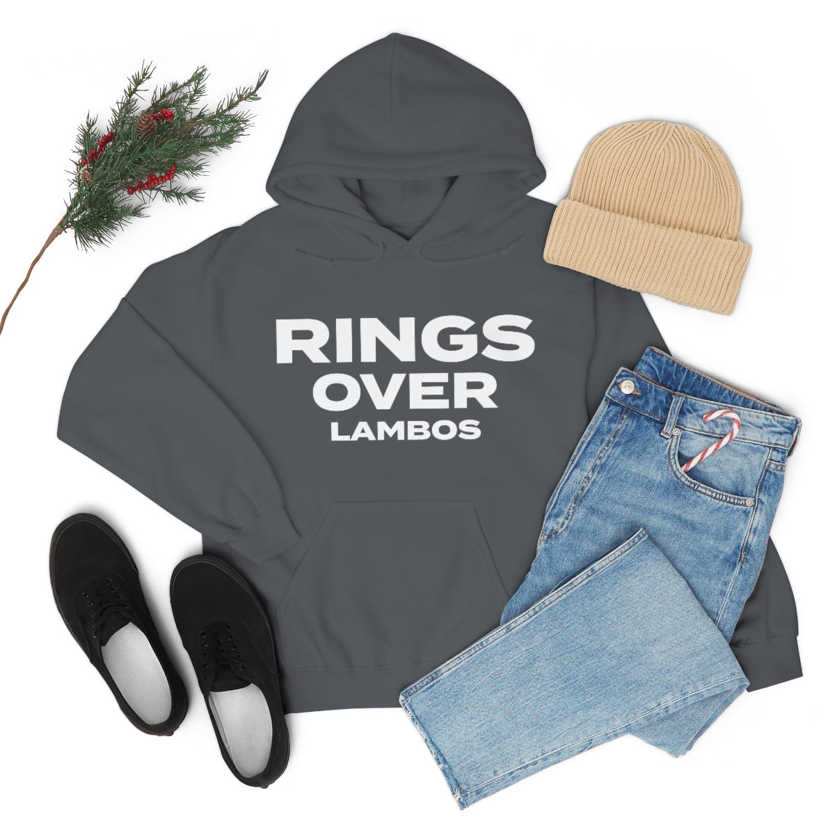 RINGS OVER LAMBOS "BIG RINGS" Hoodie