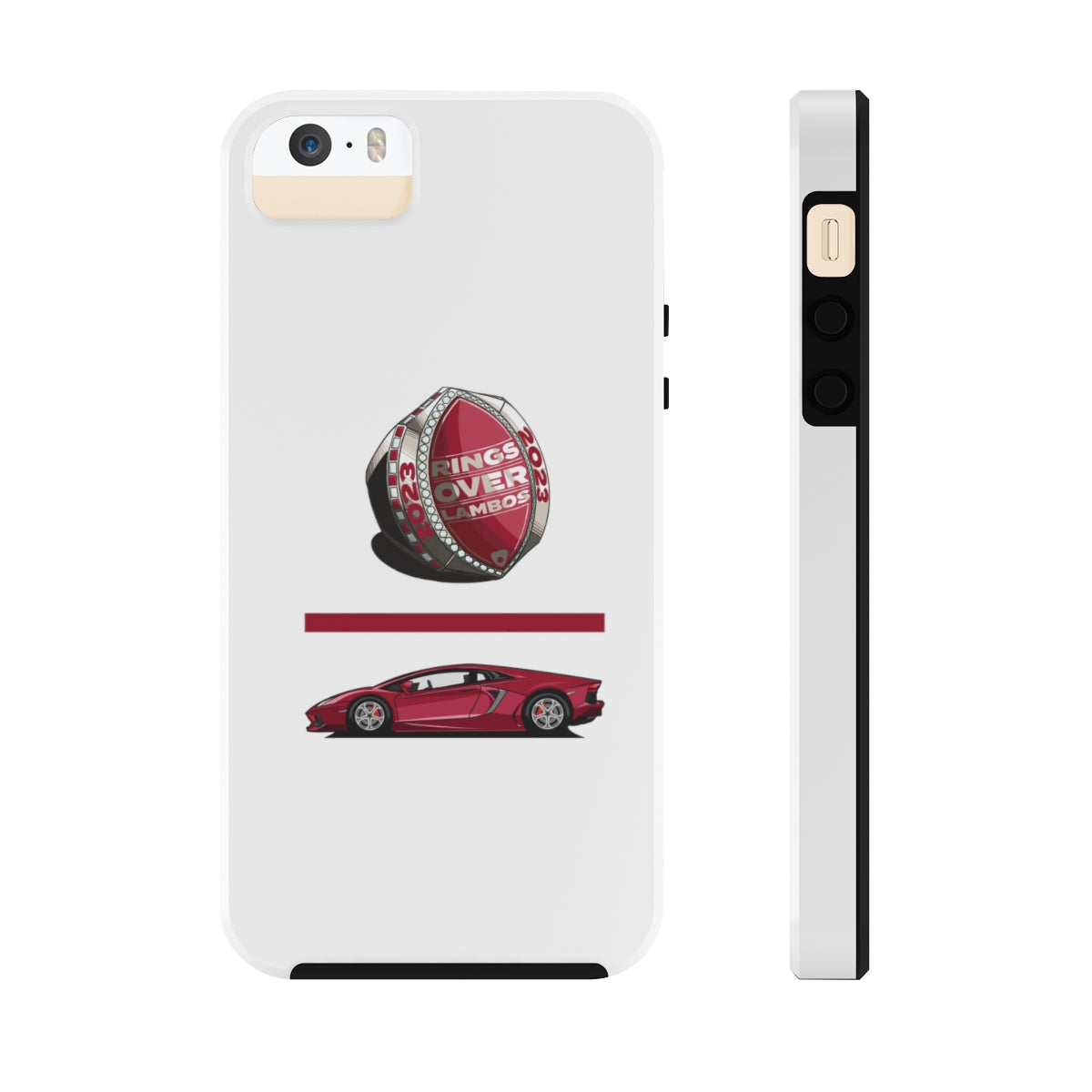 RINGS OVER LAMBOS "Equation" Tough Phone Case