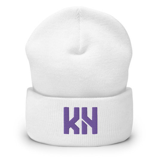 Kyle Hamilton Logo Beanie (White)