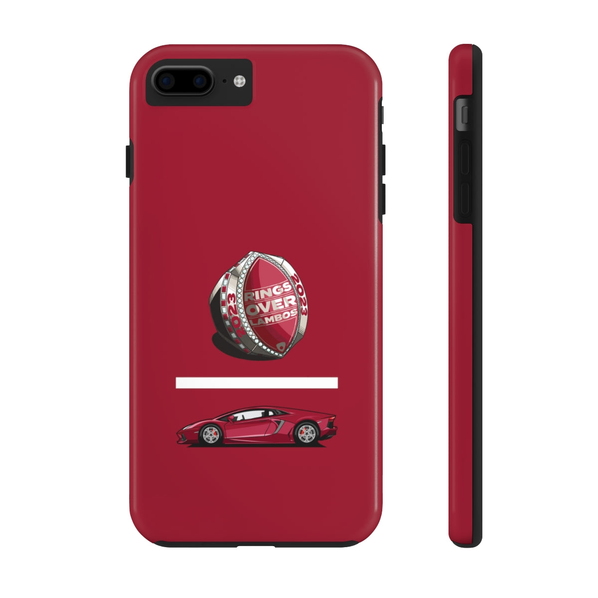 RINGS OVER LAMBOS "Equation" Tough Phone Case