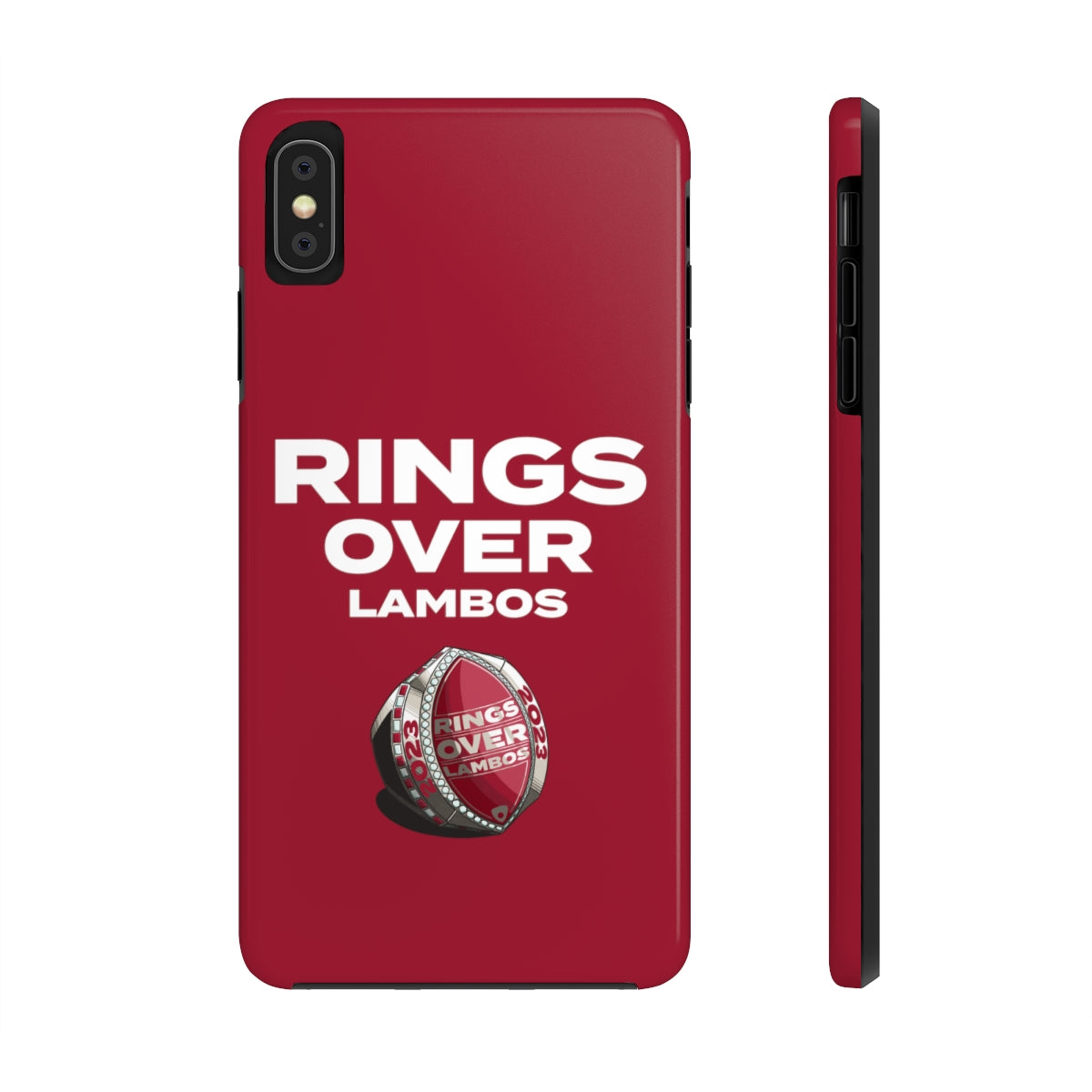 RINGS OVER LAMBOS "BIG RINGS" Tough Phone Case