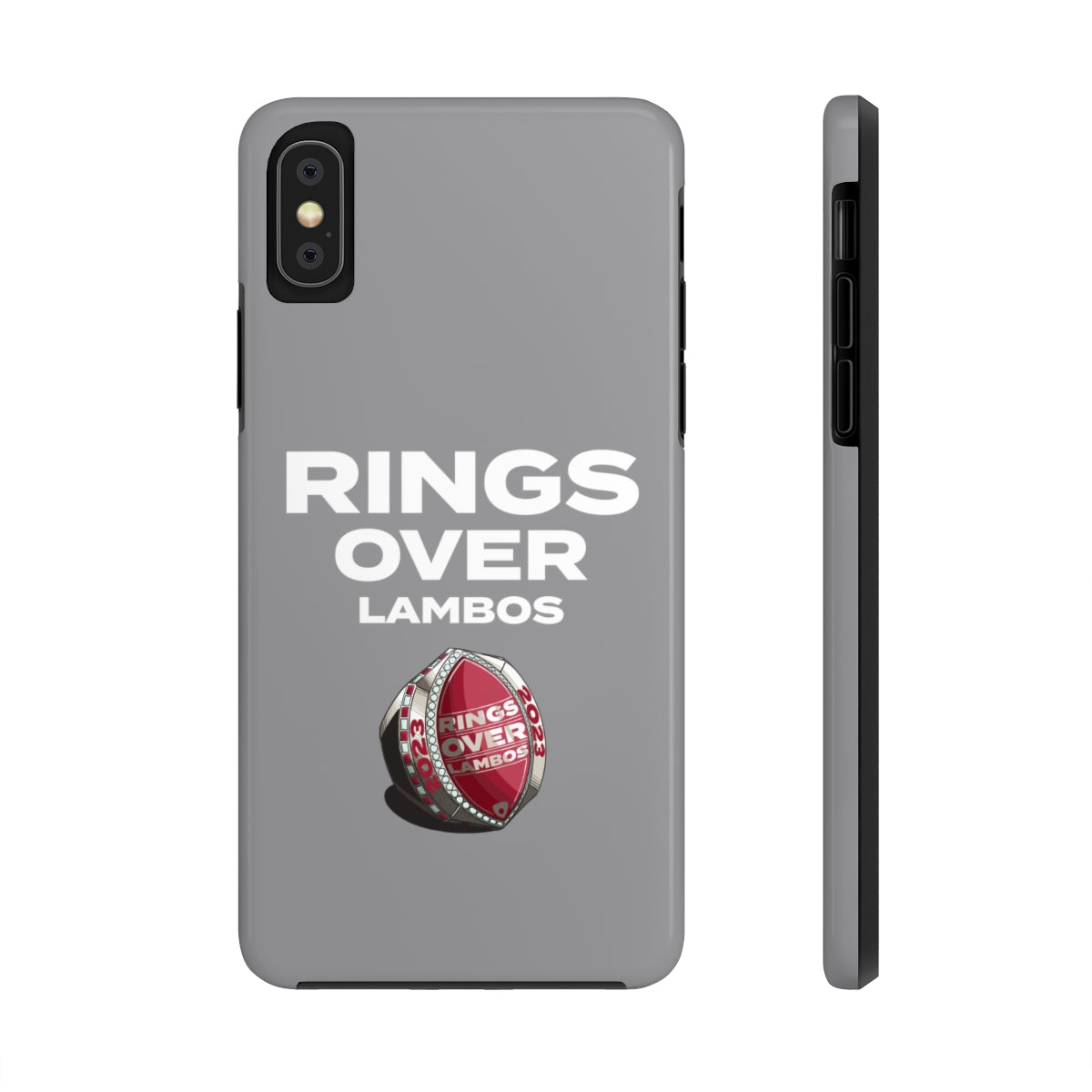 RINGS OVER LAMBOS "BIG RINGS" Tough Phone Case