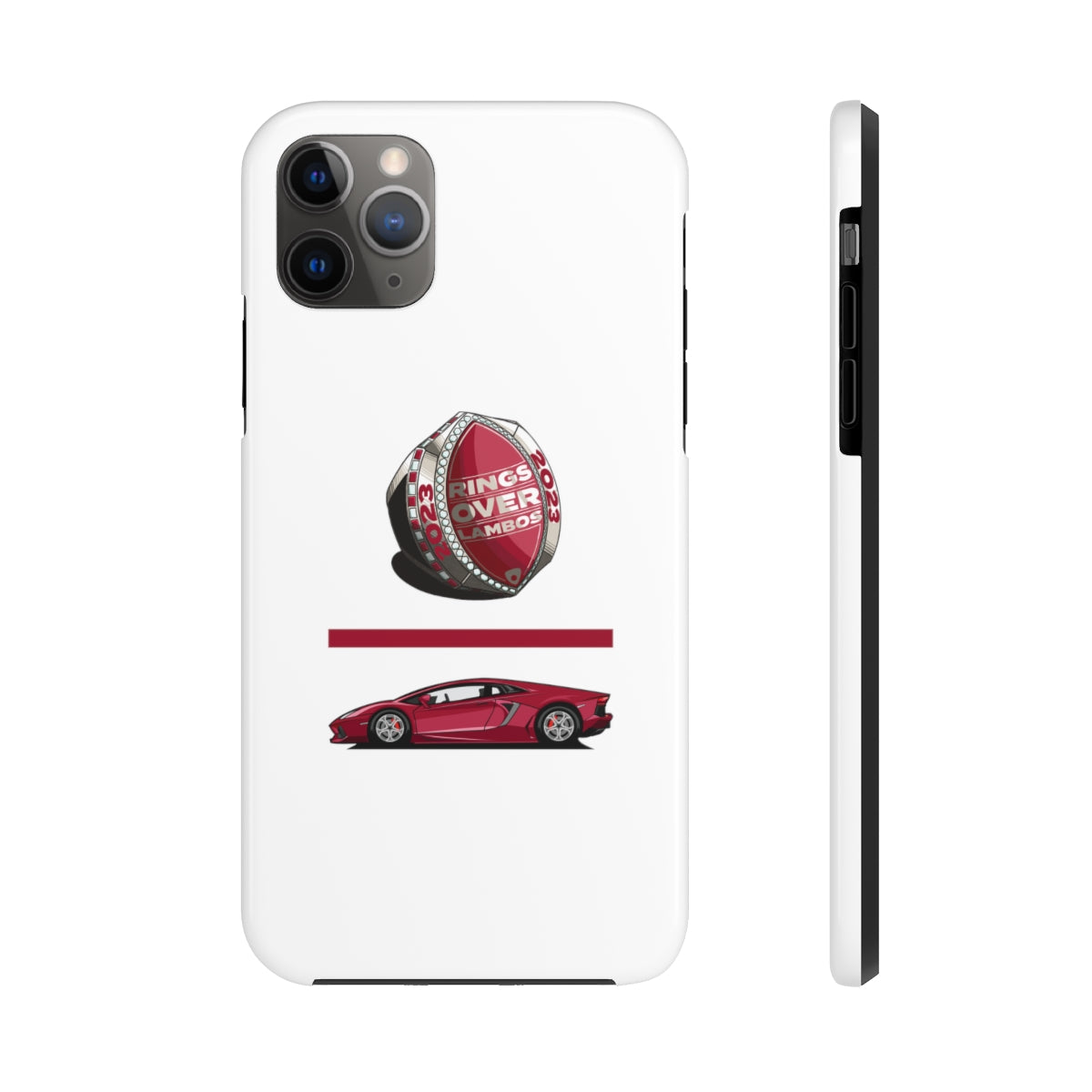 RINGS OVER LAMBOS "Equation" Tough Phone Case