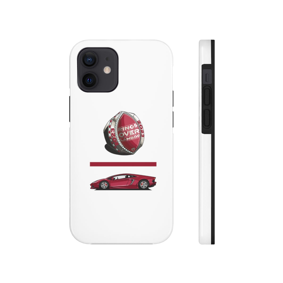 RINGS OVER LAMBOS "Equation" Tough Phone Case