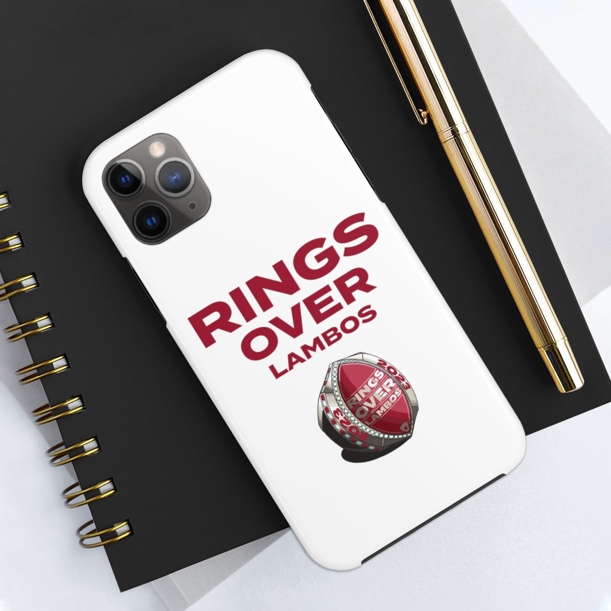 RINGS OVER LAMBOS "BIG RINGS" Tough Phone Case