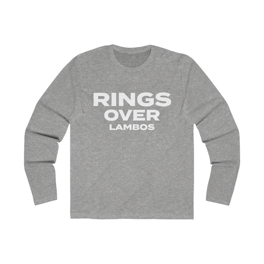 RINGS OVER LAMBOS "BIG RINGS" LS T-Shirt
