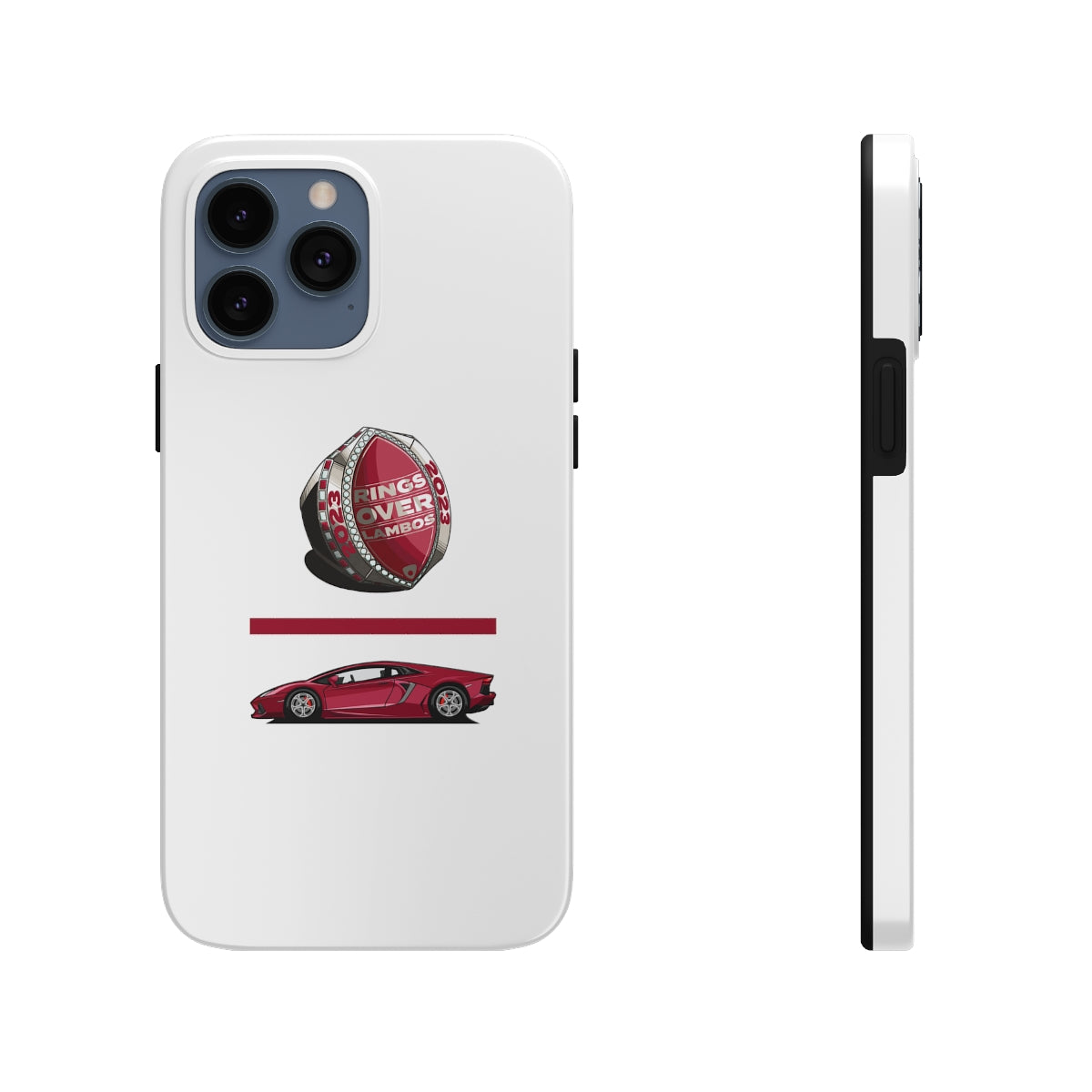 RINGS OVER LAMBOS "Equation" Tough Phone Case